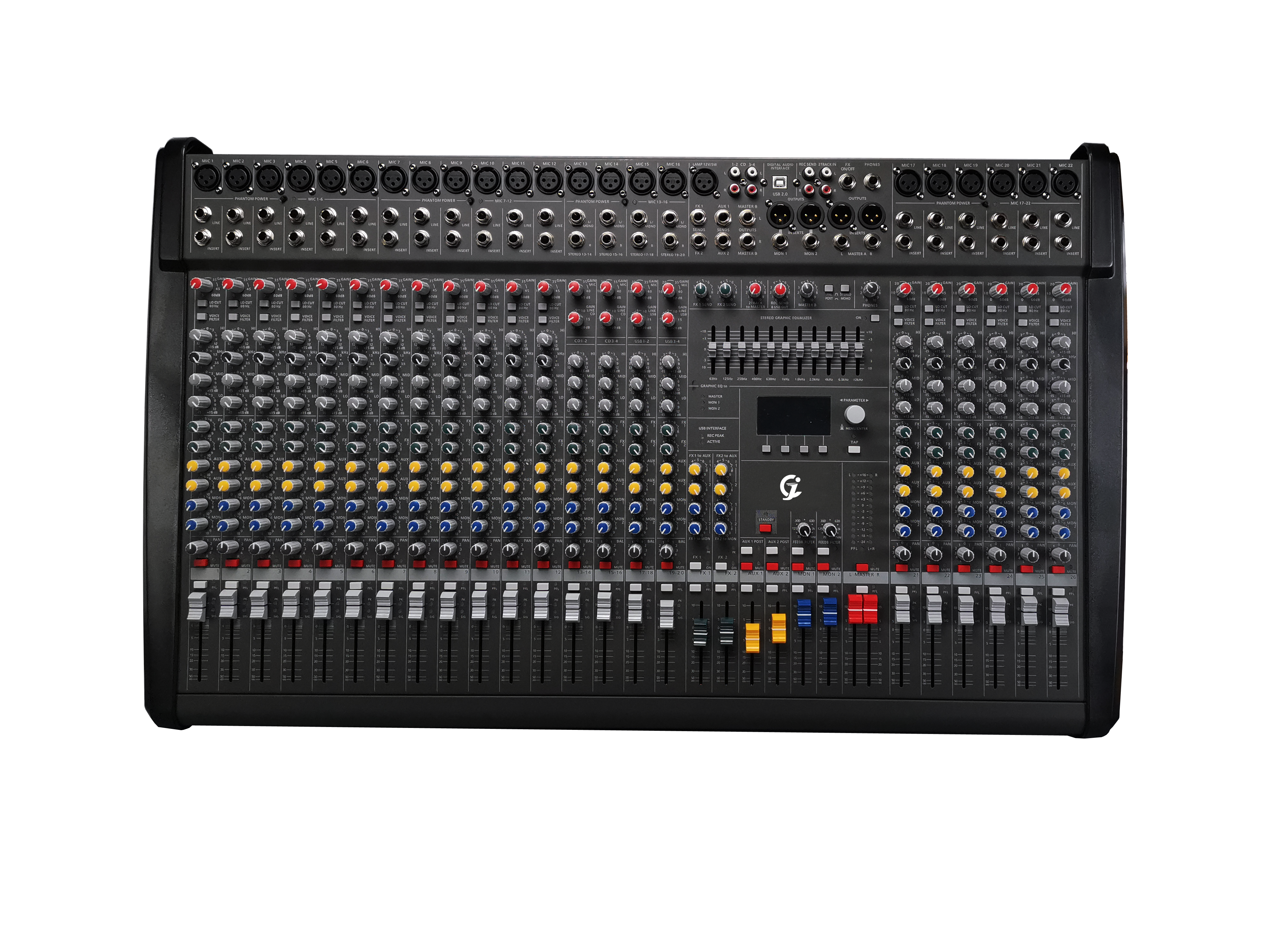 22路4編組調(diào)音臺(tái)