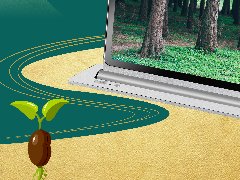 給生活，一抹綠色